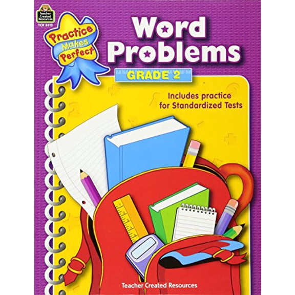 Pre-Owned Word Problems, Grade 2 (Paperback) 9780743933124