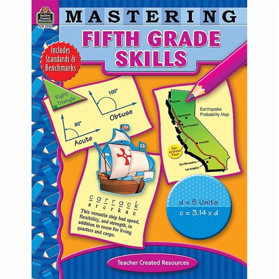TCR3941 - Mastering Fifth Grade Skills by Teacher Created Resources
