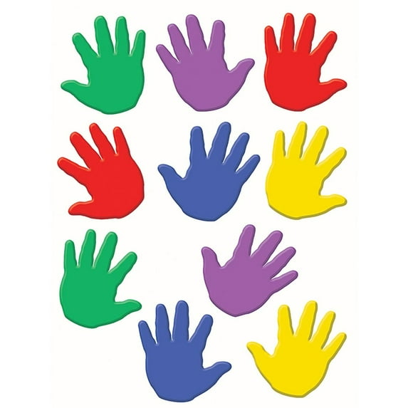 TCR4006 - Handprints Accents by Teacher Created Resources