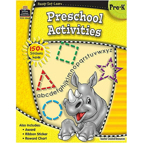 TCR5966 - RSL: Preschool Activities (PreK) by Teacher Created Resources