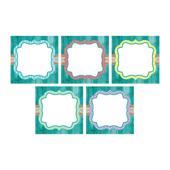 TCR77196 - Shabby Chic Large Accents by Teacher Created Resources