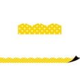 thumbnail image 1 of TCR77258 - Yellow Polka Dots Magnetic Border by Teacher Created Resources, 1 of 2
