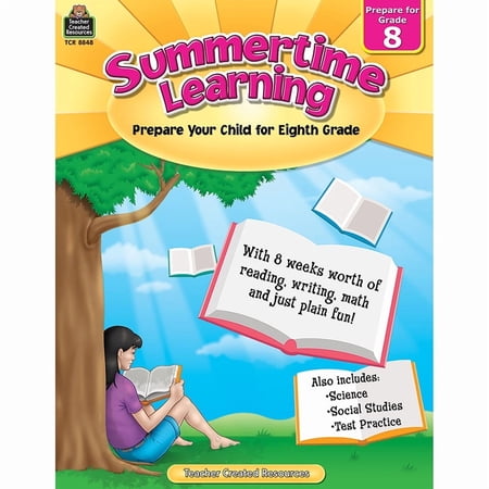 TCR8848 - Summertime Learning (Prep. for Gr. 8) by Teacher Created Resources