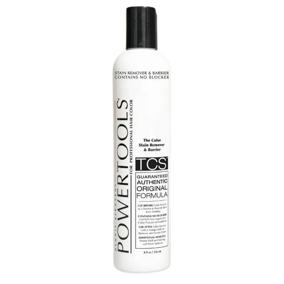 TCS, The Original Color Stain Remover 10 oz | Shake Well & Apply Prior To Hair Color As A Barrier | Does Not Interfere With Color Process