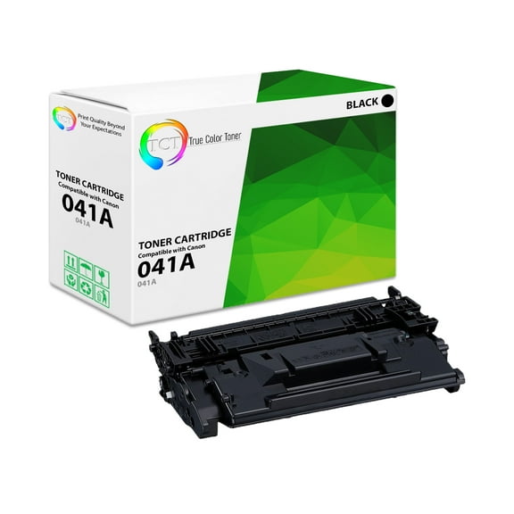 TCT 041A Toner Cartridge - Premium Compatible Replacement for Canon 0452C001 CRG041 Black