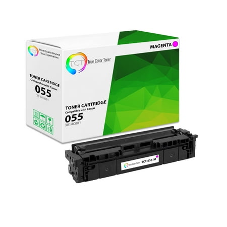 TCT 055 Magenta Toner Cartridge - Compatible With Canon 055 Magenta