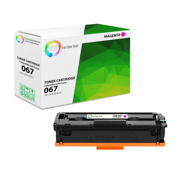 TCT 067 Magenta Toner Cartridge - Premium Compatible Replacement for Canon 067 5100C001 Magenta