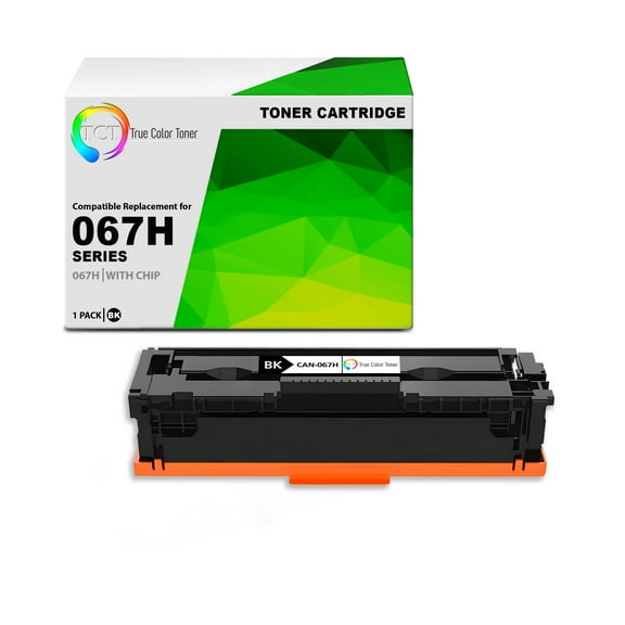 TCT 067H Black Toner Cartridge - Premium Compatible Replacement for Canon 067H 5106C001 Black High Yield