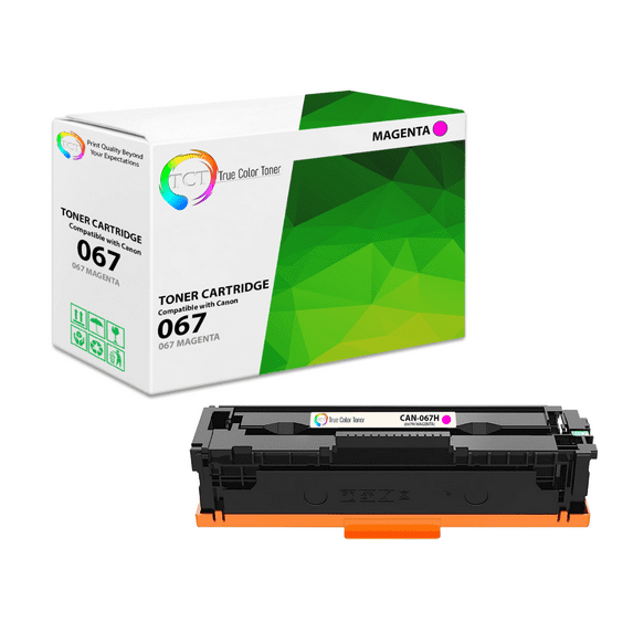 TCT 067H Magenta Toner Cartridge - Premium Compatible Replacement for 067H 5104C001 Magenta High Yield