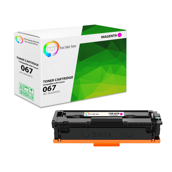 TCT 067H Magenta Toner Cartridge - Premium Compatible Replacement for Canon 067H 5104C001 Magenta High Yield