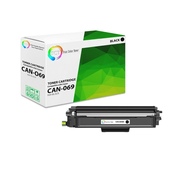 TCT 069 Black Toner Cartridge - Premium Compatible Replacement for Canon 069 5094C001 Black