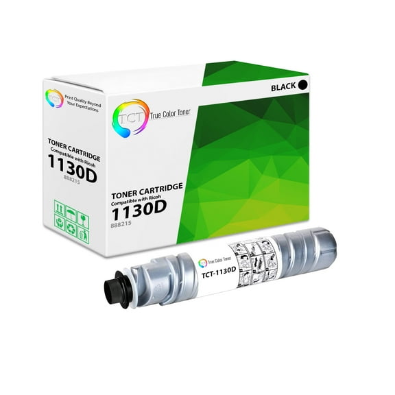 TCT 1130D Toner Cartridge - Compatible With Ricoh Aficio Type 1130D 888215 Black