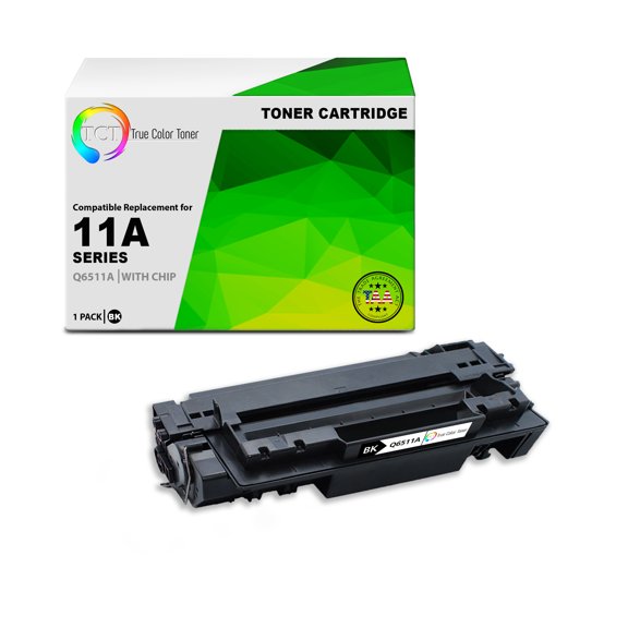 TCT 11A Toner Cartridge - TAA Compliant Compatible With HP 11A Q6511A Black