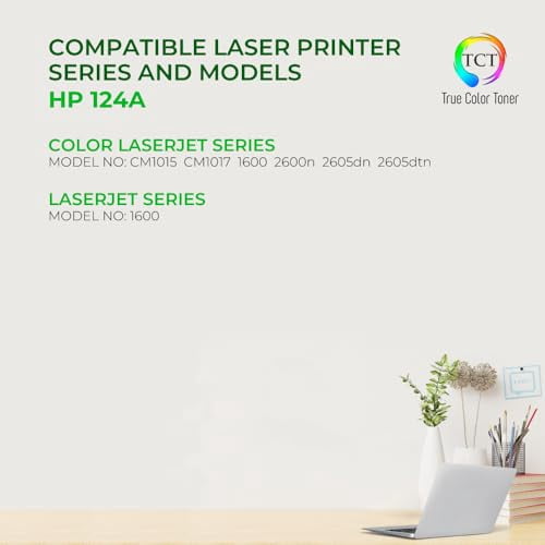 Toner Cartridge For HP 124A / Q6000A - Remanufactured For LaserJet 1600, 2600, 1015 Series