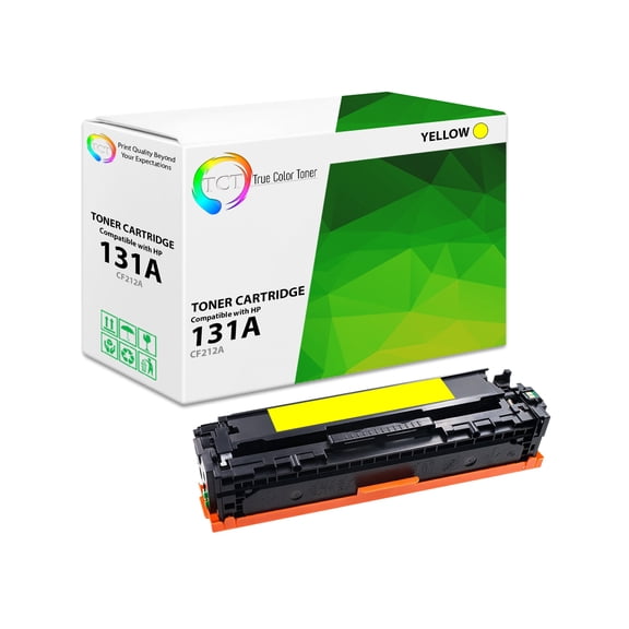 TCT 131A Yellow Toner Cartridge - Compatible With HP 131A CF212A