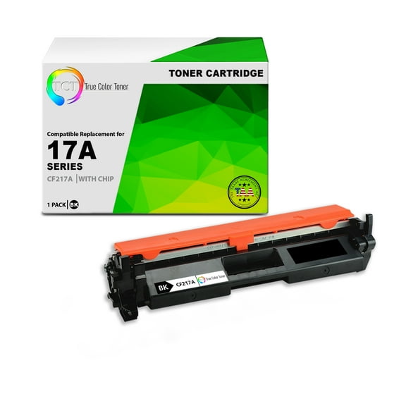 TCT 17A Toner Cartridge - TAA Compliant Compatible Replacement for HP 17A CF217A Black