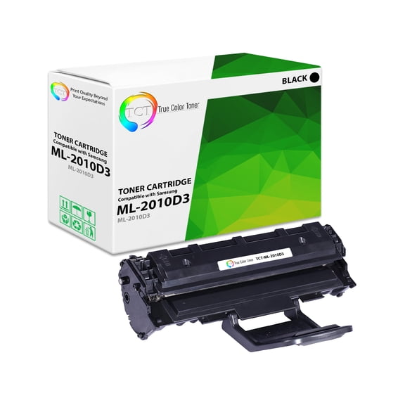 TCT 2010D3 Toner Cartridge - Compatible With Samsung ML-2010D3 Black