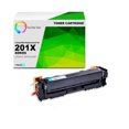 thumbnail image 1 of TCT 201X Cyan Toner Cartridge - Compatible With HP 201X CF401X High Yield, 1 of 6