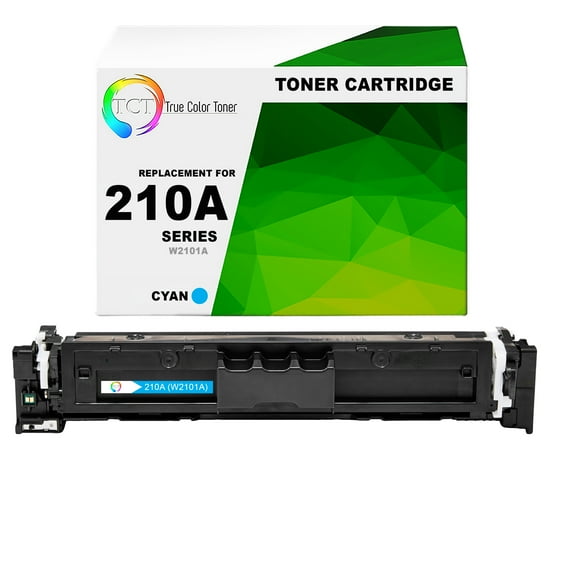 TCT 210A Cyan Toner Cartridge - Premium Compatible Replacement for HP 210A W2101A