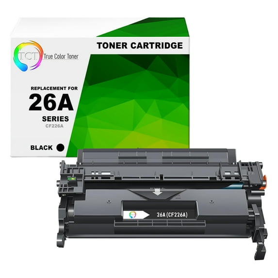 TCT 26A Toner Cartridge - Premium Compatible Replacement for 26A CF226A Black