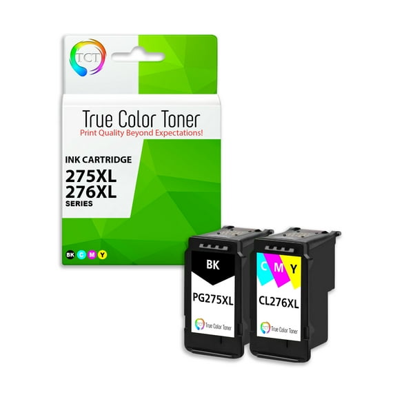 TCT 275XL 276XL Ink Cartridge 2 Pack - Premium Compatible Replacement for 275XL 276XL High Yield