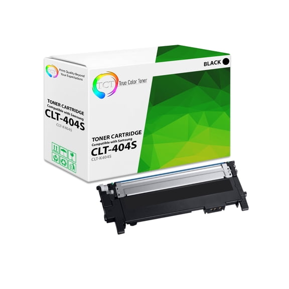 TCT 404S Black Toner Cartridge - Compatible With Samsung CLT-404S CLT-K404S Black