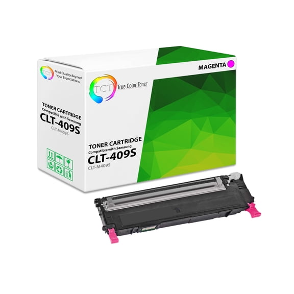 TCT 409S Magenta Toner Cartridge - Compatible With Samsung CLT-M409S Magenta