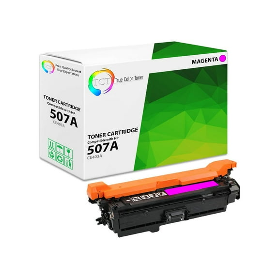 TCT 507A Magenta Toner Cartridge - Premium Compatible Replacement for HP 507A CE403A