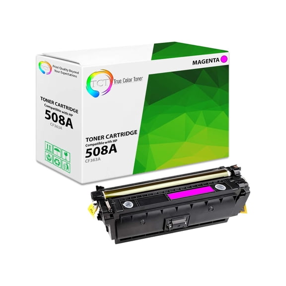 TCT 508A Magenta Toner Cartridge - Compatible With HP 508A CF363A