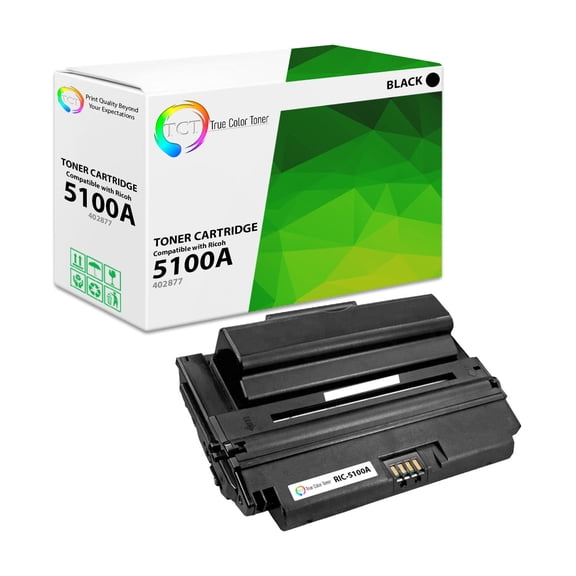 TCT 5100A Toner Cartridge - Compatible With Ricoh Aficio 5100A 402877 Black
