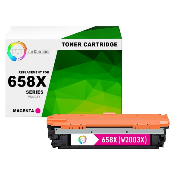 TCT 658X Magenta Toner Cartridge - Compatible With HP 658X W2003X High Yield