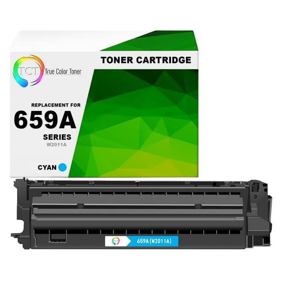 TCT 659A Cyan Toner Cartridge - Premium Compatible Replacement for HP 659A W2011A