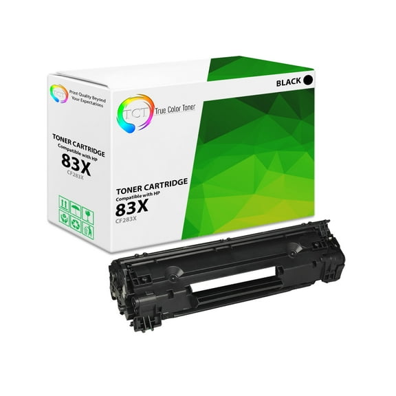 TCT 83X Toner Cartridge - Compatible With HP 83X CF283X Black High Yield