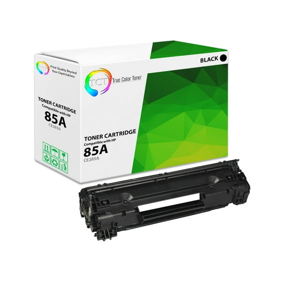 TCT 85A Toner Cartridge - Premium Compatible Replacement for HP 85A CE285A Black