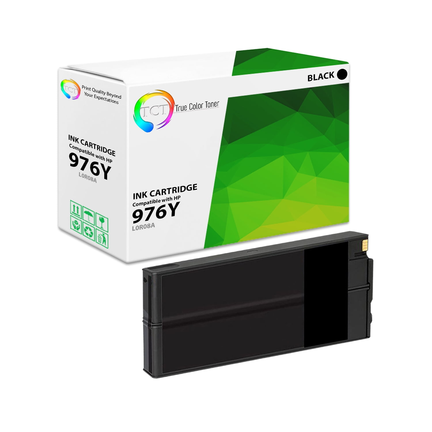 TCT 976Y Black Ink Cartridge - Compatible With HP 976Y L0R08A Black ...