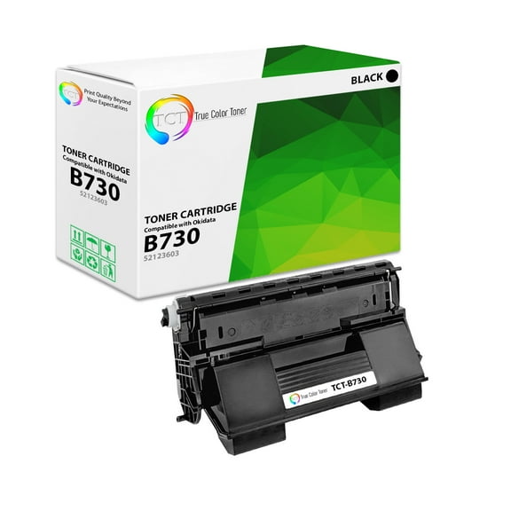 TCT B730 Toner Cartridge - Compatible With Okidata B730 52123603 Black