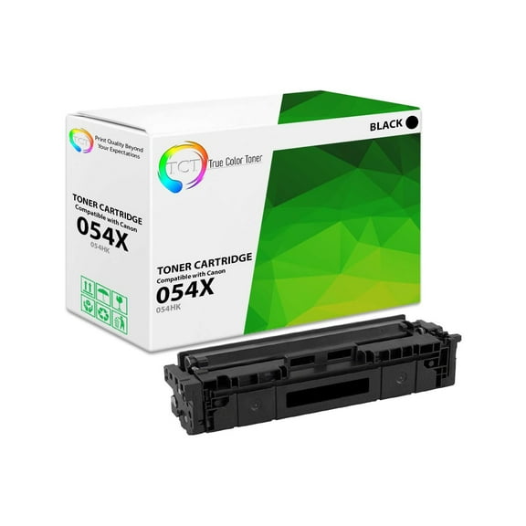 TCT 054H Black Toner Cartridge - Premium Compatible Replacement for Canon 05X 054H Black High Yield