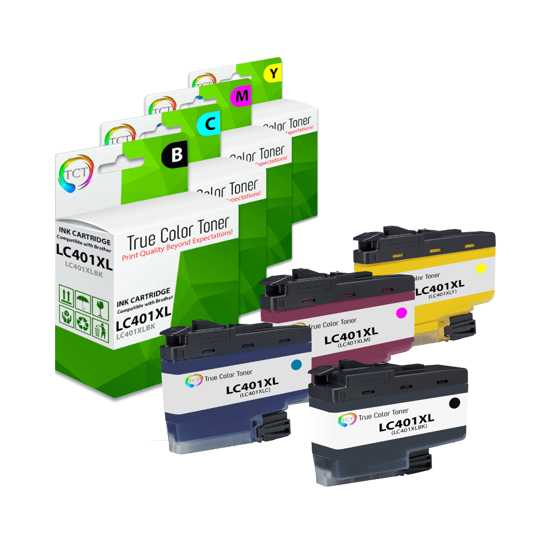  LC401XL Ink Cartridges for Brother Printer Replacement