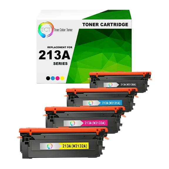 TCT 213A Toner Cartridge 4 Pack - Compatible With HP 213A