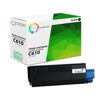 TCT Compatible Toner Cartridge Replacement for the Okidata C610 Series - 1 Pack Black