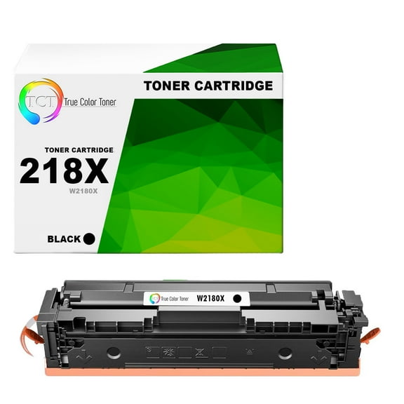 TCT 218X Black Toner Cartridge - Premium Compatible Replacement WITH CHIP - not compatible with "-e" suffix printers