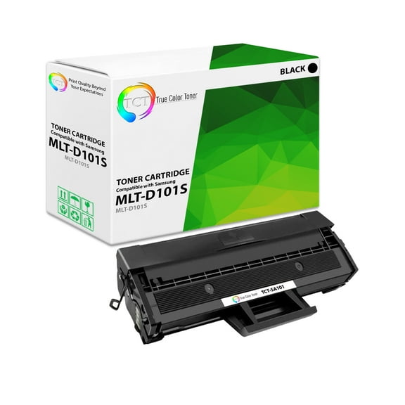 TCT D101S Toner Cartridge - Premium Compatible Replacement for Samsung MLT-D101S Black