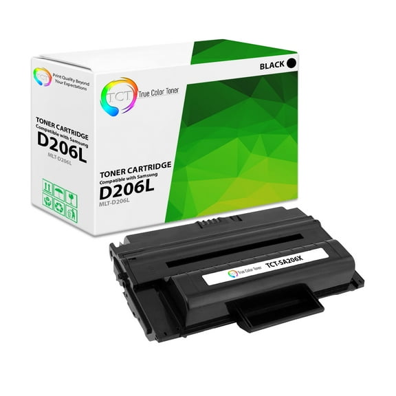 TCT D206L Toner Cartridge - Premium Compatible Replacement for Samsung MLT-D206L Black High Yield