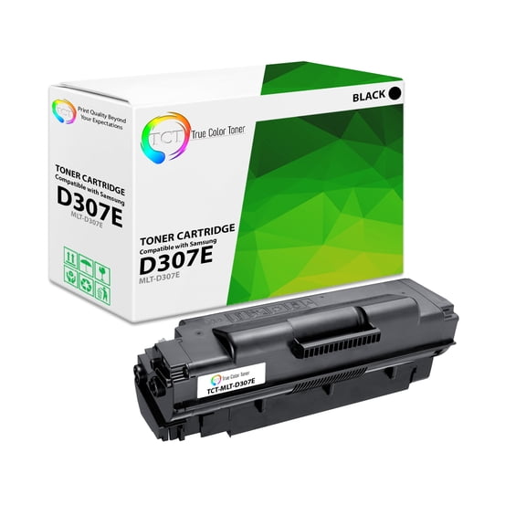 TCT D307E Toner Cartridge - Premium Compatible Replacement for Samsung MLT-D307E Black Extra High Yield