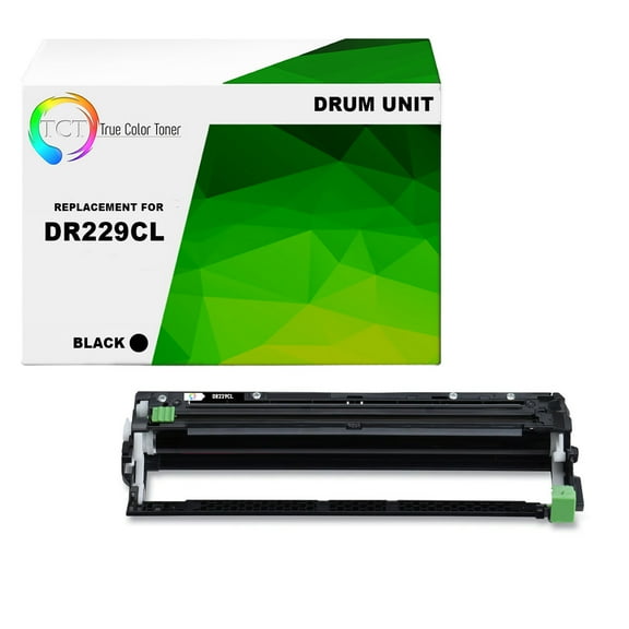 TCT DR229 Drum Unit - Premium Compatible Replacement for Brother DR229 DR229CL Black