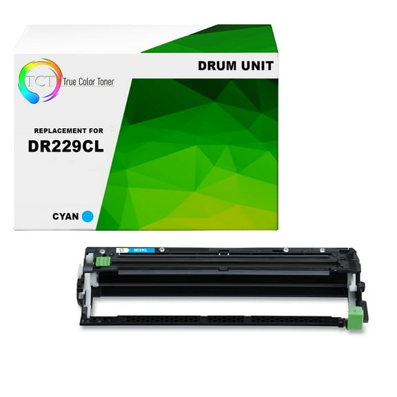TCT DR229 Drum Unit - Premium Compatible Replacement for Brother DR229 DR229CL Cyan