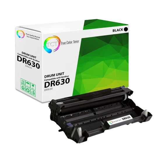 TCT DR630 Drum Unit - Premium Compatible Replacement for Brother DR-630 DR630