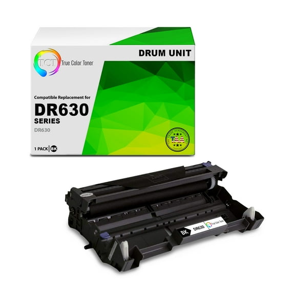 TCT DR630 Drum Unit - TAA Compliant Compatible With Brother DR-630 DR630
