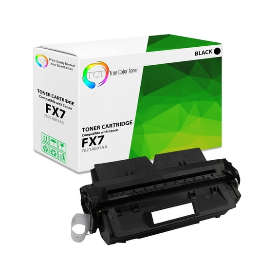 TCT FX7 Toner Cartridge - Premium Compatible Replacement for FX7 7621A001AA Black