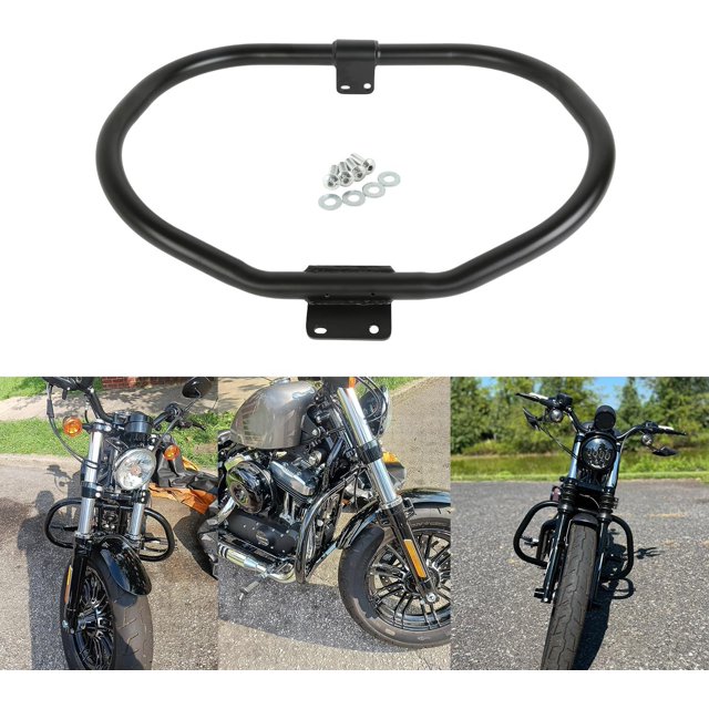 TCTMOTORPARTS 1 1/4" Highway Engine Guard Crash Bar Fit for Harley